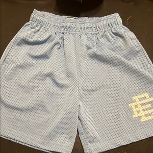 Eric Emanuel Blue Athletic Mesh Shorts